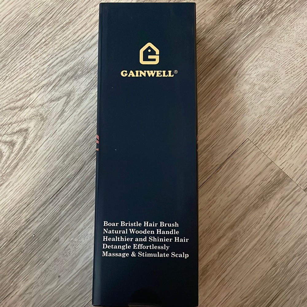 Gainwell boar bristle hair brush